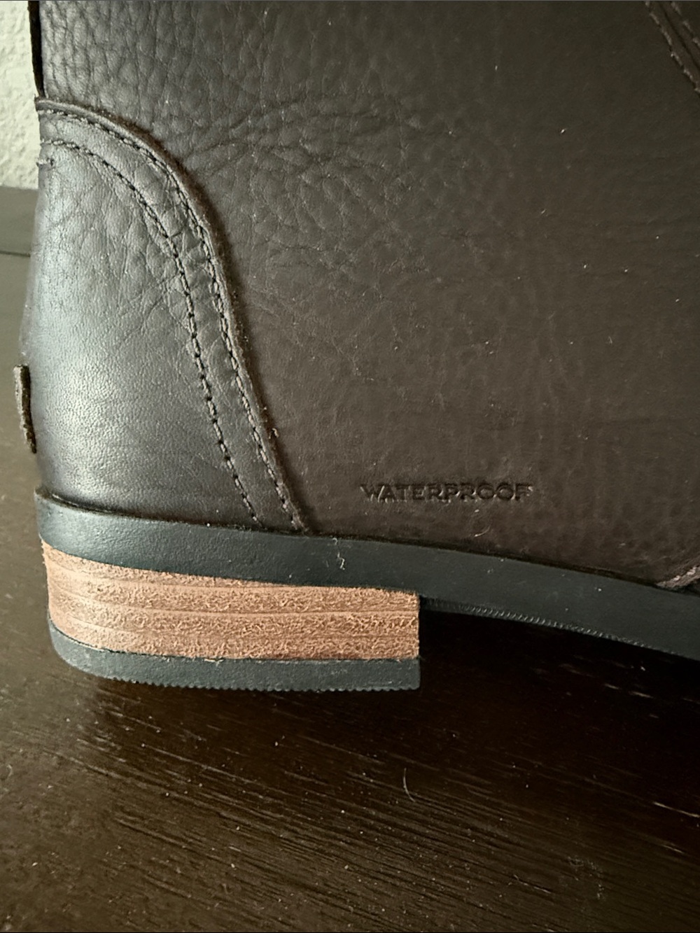 Sorel Emelie Genuine Shearling Cozy Brown Leather Boots - Picture 5 of 6